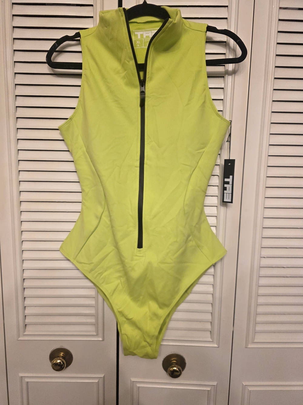 TA3 Scuba Neon Yellow Swimsuit